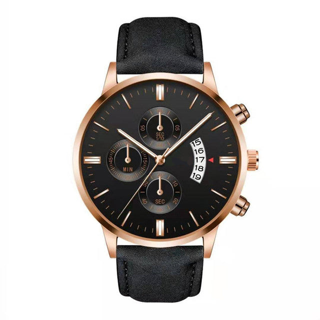 Men's Business Quartz Watches - -40mm