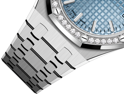 LADY -Blue Dial - 904L Steel - Quartz - 34mm