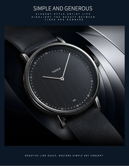 Black - Black Leather - Automatic - 42mm
