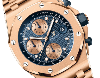 L Size -Blue OFFs - 904L Steel - Quartz- 43mm