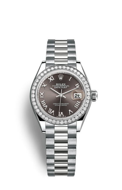 LADY-DATE-white gold and diamonds- Quartz-31mm